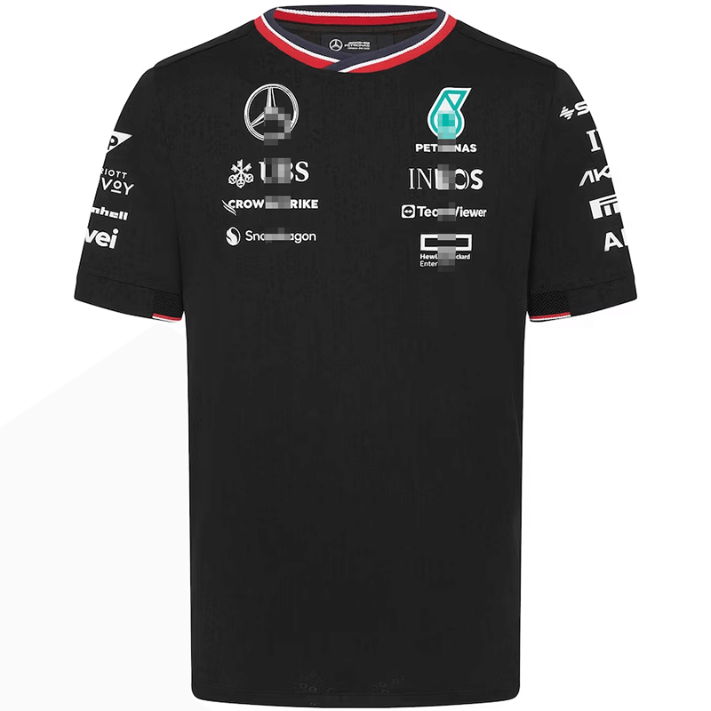 Camiseta Mercedes AMG Petronas F1 Racing Team Negro 2024